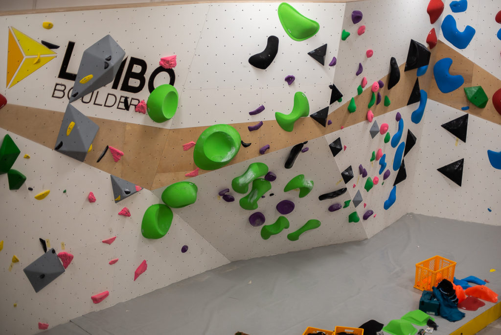 Limbo bouldering ściana wspinaczkowa